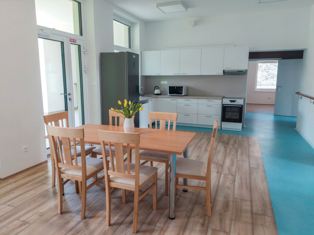 Kuchynka v domove dôchodcov